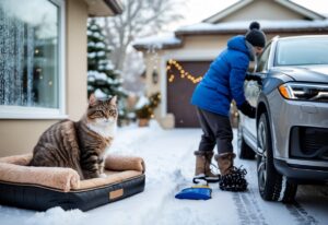 Read more about the article Sådan forbereder du din kat og bil til vinteren