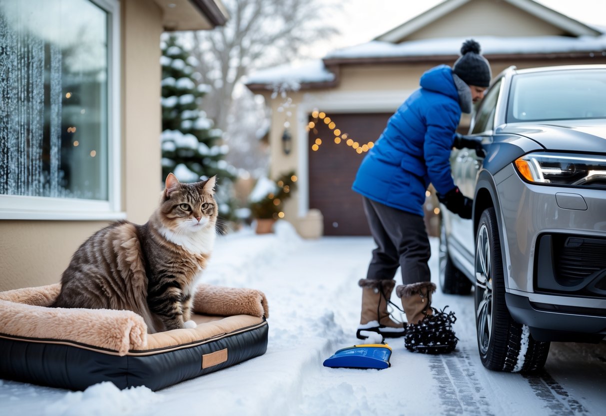 Read more about the article Sådan forbereder du din kat og bil til vinteren